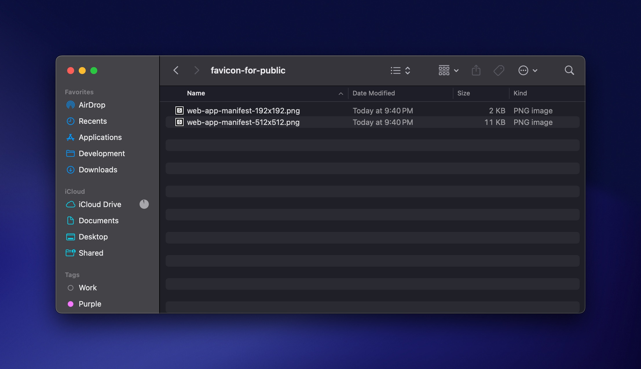 Favicon for public directory